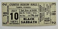 Usado, Ingresso para concerto Black Sabbath 1971 Tampa Florida Green comprar usado  Enviando para Brazil