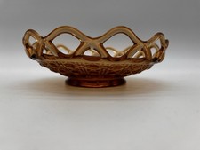 Amber glass bowl for sale  Bellingham