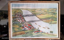 Ancienne affiche géographie d'occasion  Déols