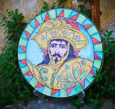Piatto ceramica siciliana usato  Caltagirone