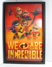 Incredibles poster framed for sale  Palm Desert