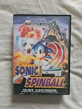SONIC THE HEDGEHOG SPINBALL Sega Mega Drive Reino Unido Euro Pal Jogo Completo Mega Drive comprar usado  Enviando para Brazil