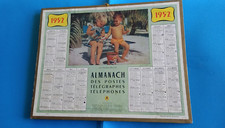 Calendrier almanach postes d'occasion  Valençay