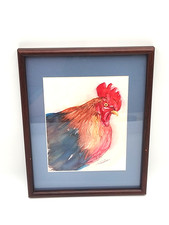 Framed original watercolor for sale  Albion