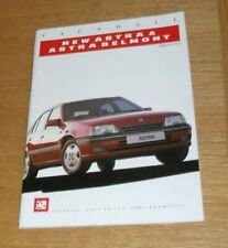 Vauxhall astra brochure for sale  FAREHAM
