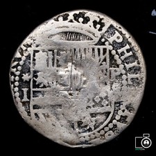 Peru 1 Real 1577-88 Diego de la Torre, 2,97 g. Moeda espiga de prata colonial espanhola comprar usado  Enviando para Brazil