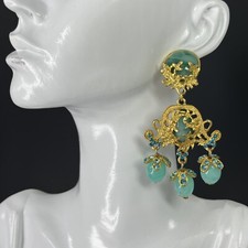 Ornate chandelier earrings for sale  Fort Myers