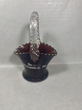 souvenir vintage ruby stained for sale  Saco