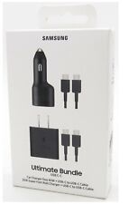 Samsung Ultimate Bundle con USB C-C 25w Cargador Súper Rápido 40w Cargador Doble Coche segunda mano  Embacar hacia Mexico