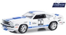 FORD Mustang II Cobra II - 1976 - white / blue - Greenlight 1:64 comprar usado  Enviando para Brazil