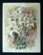 Fusaro bouquet lys d'occasion  France
