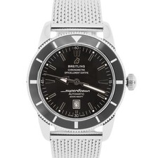 Breitling Superocean Heritage PRETO automático aço inoxidável data 46mm A17320 comprar usado  Enviando para Brazil