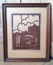 Lithographie ancienne art d'occasion  Landrecies
