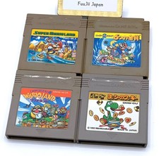 Super Mario Land 1 2 3 Wario Land Yoshi conjunto Game Boy GB japonês lote limpo 4, usado comprar usado Super Mario Land 1 2 3 Wario Land Yoshi conjunto Game Boy GB japonês lote limpo 4, usado comprar usado  Enviando para Brazil