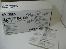 Micromark ceiling fan for sale  MILTON KEYNES