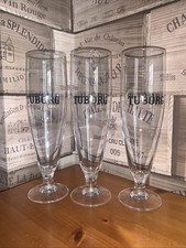Tuborg gold glasses for sale  BRIDLINGTON