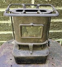 Ferro fundido antigo vintage CLEVELAND FOUNDRY CO. NO. Fogão aquecedor de ferro 100 tristes comprar usado  Enviando para Brazil