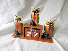 wooden owl for sale  STIRLING