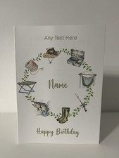 Personalised fishing birthday for sale  WIGAN