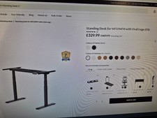 Flexispot adjustable standing for sale  SLOUGH