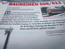 Deutsche Eisenbahngeschichte N DB 1949-1993 Baureihe 608, 613 ex  VT 98,5 comprar usado  Enviando para Brazil