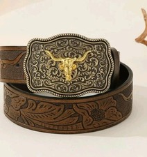 Faux leather belt for sale  LEICESTER
