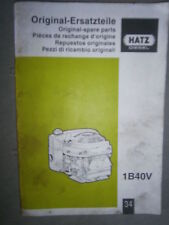 Hatz moteur diesel d'occasion  Bonneval