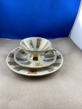 Tasse kuchenteller gold gebraucht kaufen  Tutzing