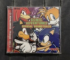 Sonic Adventure 2 Official Original 2002 Soundtrack CD + Sticker TokyoPop comprar usado  Enviando para Brazil