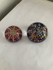 Glass paperweights 2 for sale  MANSFIELD