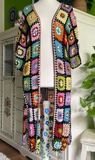Granny square häkelmantel gebraucht kaufen  Essen