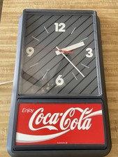 Coca cola clock for sale  Gregory