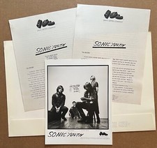 Sonic Youth – Goo RARO kit de imprensa promocional 90 comprar usado  Enviando para Brazil