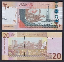 Banconota sudan pounds usato  Chieri