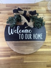 Rustic wooden welcome for sale  Fayetteville