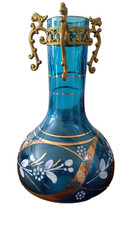 Vase verre bleu d'occasion Vase verre bleu d'occasion  Montreuil-Bellay