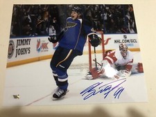 St. Louis BLUES TARASENKO #91 Vlad's 1st NHL Goal assinado 8X10 holográfico e certificado de autenticidade 2 xícaras! comprar usado  Enviando para Brazil