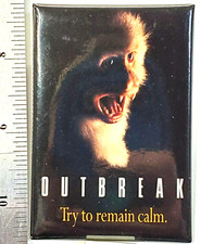 Outbreak promotional pin for sale  Benton Harbor