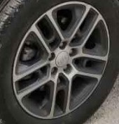 2017-2020 Compass OE Wheel Road 17x7 face polida com Jeep Opt Wad comprar usado  Enviando para Brazil