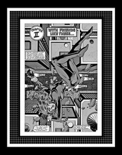 George Perez Marvel Fanfare #10 arte de produção rara Pg 10 monótona comprar usado  Enviando para Brazil
