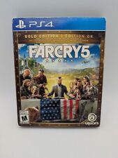 Far Cry 5 Gold Edition (PlayStation 4 2018) completo com estojo manual e inserções comprar usado  Enviando para Brazil