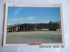 CARTE FICHE TRAIN GONDOLA CAR comprar usado  Enviando para Brazil
