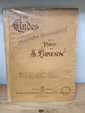 Etudes piano liapounow d'occasion  Expédié en Belgium