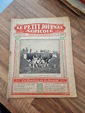 Petit journal agricole d'occasion  Saint-Malo