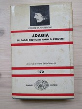 Erasmo rotterdam adagia usato  Borgosesia