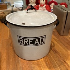 Vintage enameled bread for sale  San Diego