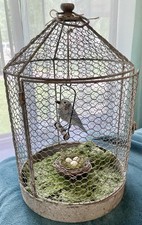Distressed decorative chicken for sale  Everson