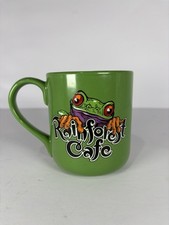 Caneca VINTAGE 2000 CHA CHA RainForest Café Sapo Verde Caneca de Café 16 Oz comprar usado  Enviando para Brazil