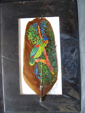 Vintage feather painting for sale  Strasburg
