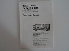 Yaesu 5000 instruction for sale  CRAIGAVON